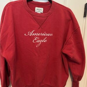 Red American Eagle Crewneck sweatshirt